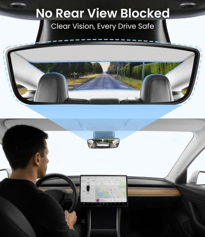 Teslula Magnetic Sunshade for Tesla Model 3/Y - Instant Cooling Cover