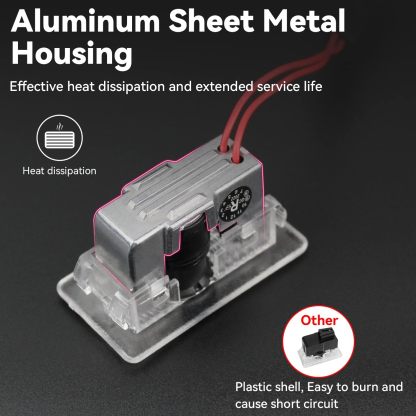 Teslula LED Puddle Lights for Tesla - Logo Projector Door Lights