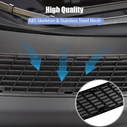 Teslula Air Intake Cover for Tesla Model 3 Highland - Debris Protection