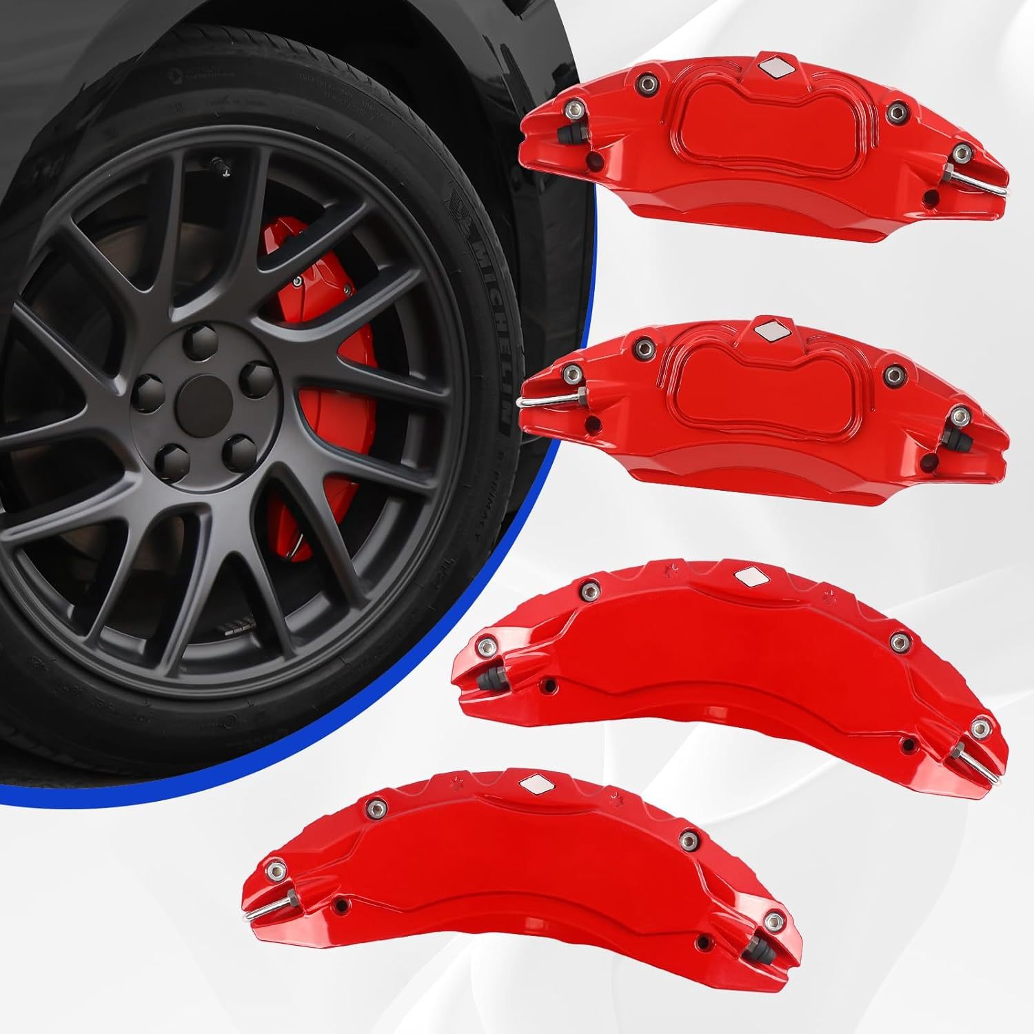 Teslula Brake Caliper Covers for Tesla Model 3/Highland-18/19"Wheels