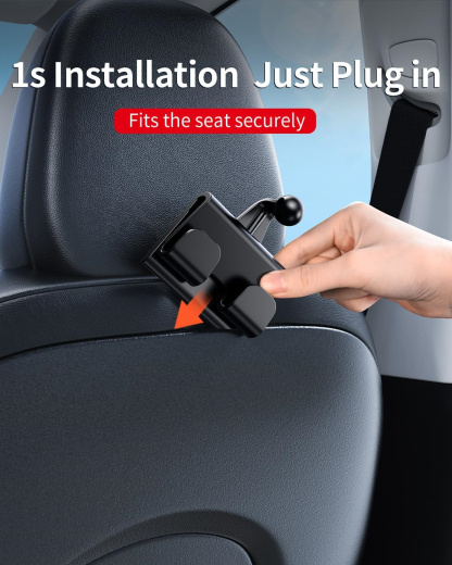 Teslula Seat Back Hook for Tesla - Tablet Holder & Bag Hooks