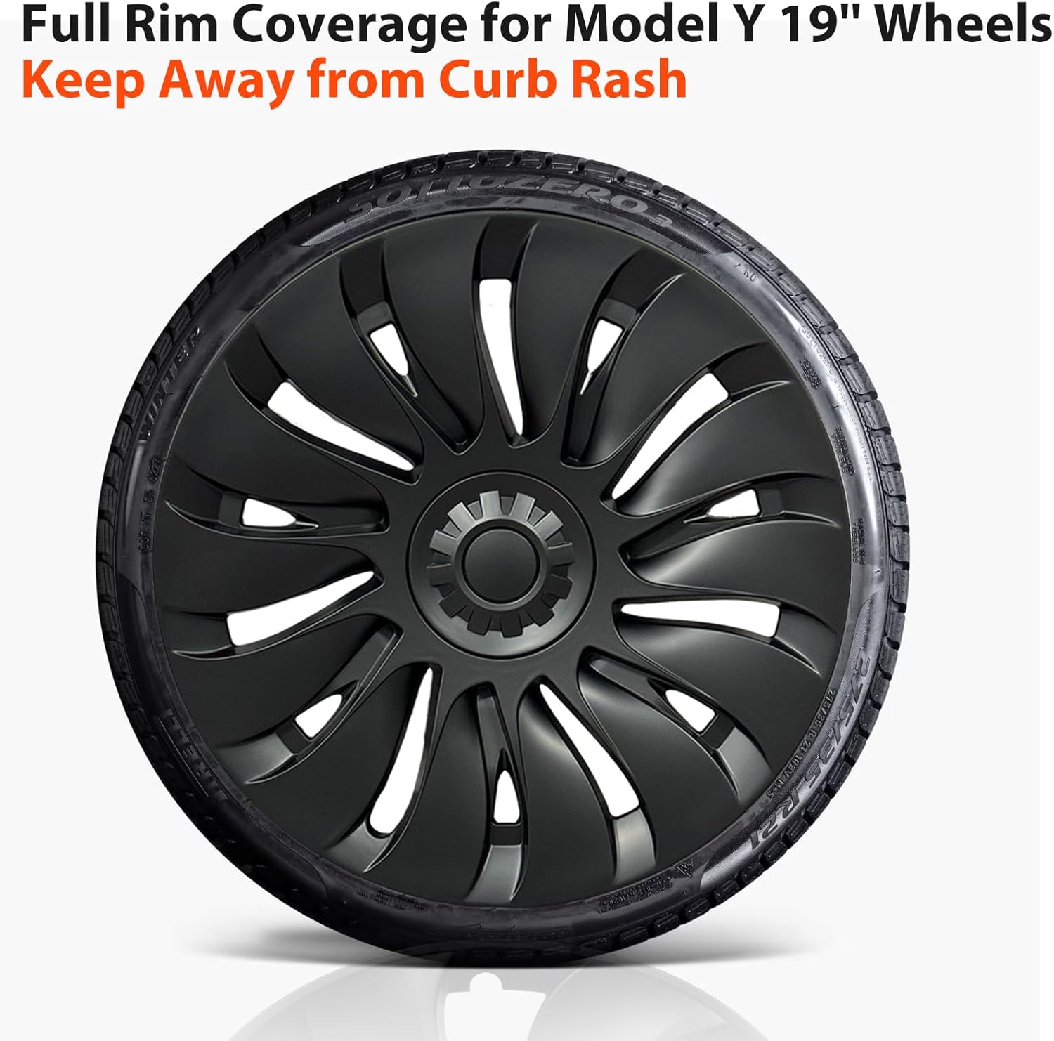 Teslula 19″ 20″ Uberturbine/Gemini Wheel Covers for Tesla Model Y