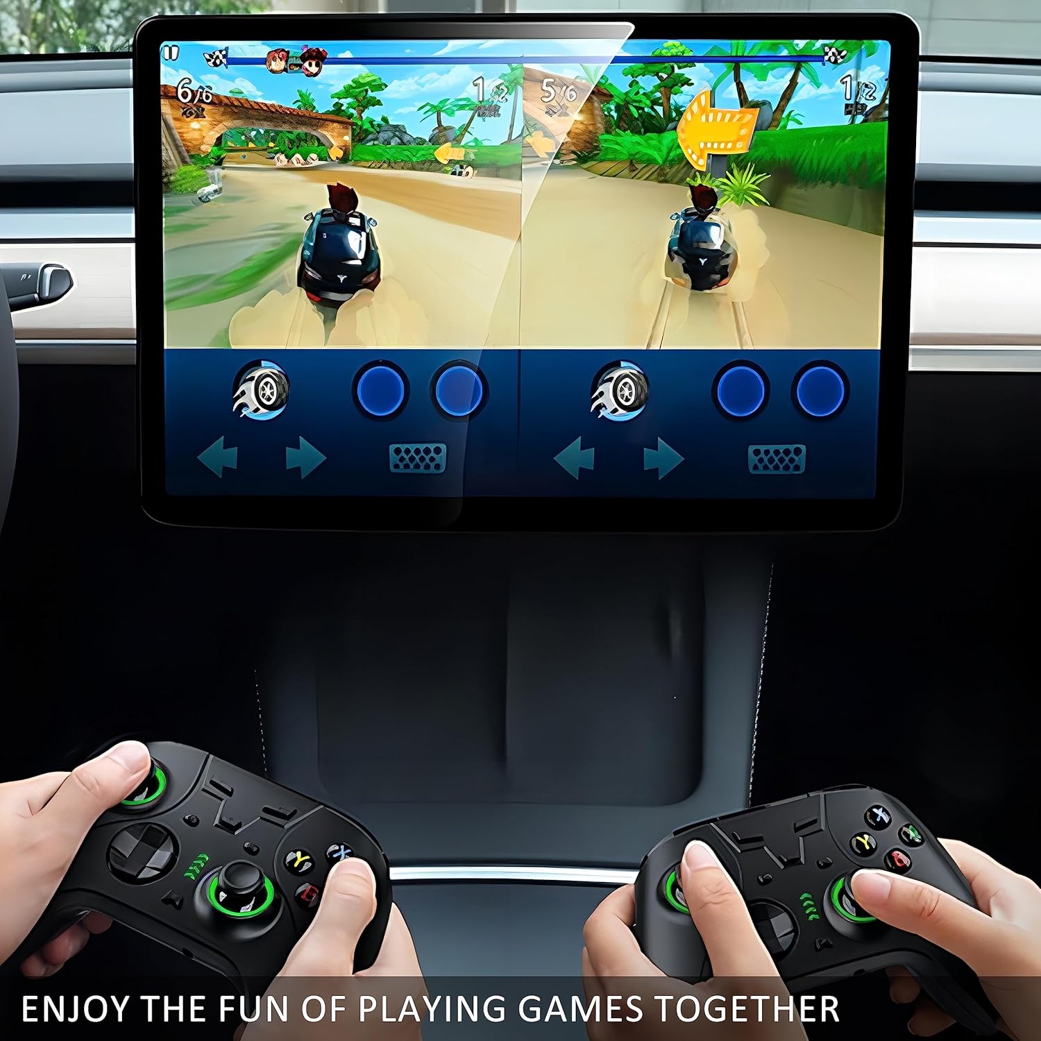 Teslula Glove Box USB Hub for Tesla Model 3/Y/Cybertruck - 4-Port Expansion