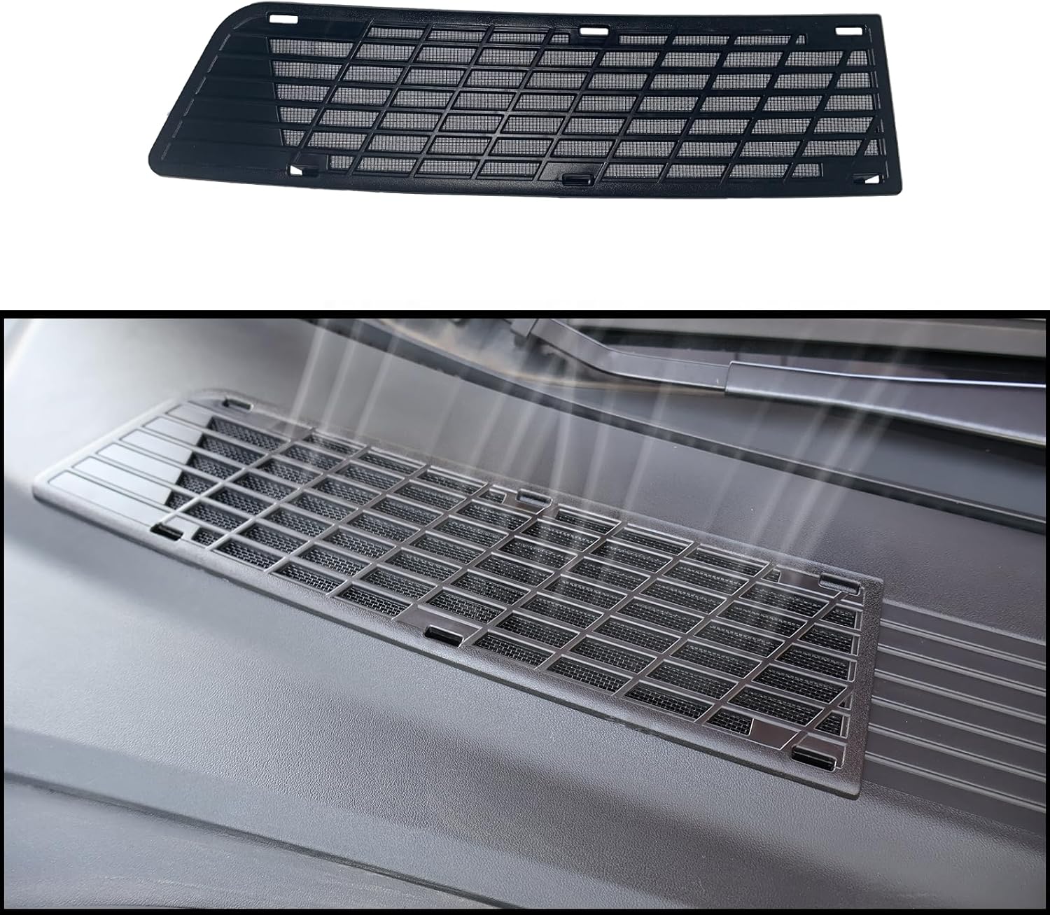 Teslula Air Intake Cover for Tesla Model 3 Highland - Debris Protection
