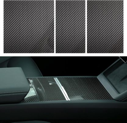 Teslula Real Carbon Console for Tesla Model 3 Highland - OEM Fit