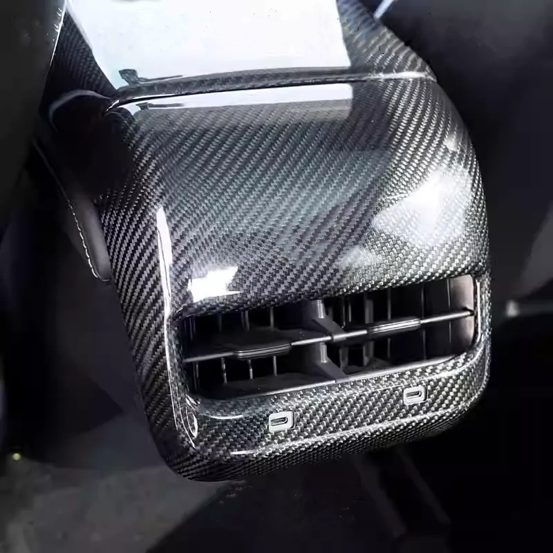 Teslula Carbon Rear Vent Cover for Tesla Model3/Y - Carbon Fiber Mods