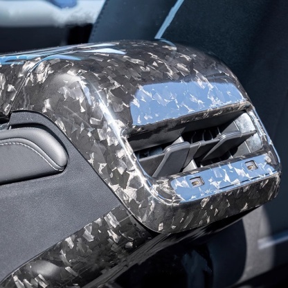 Teslula Carbon Rear Vent Cover for Tesla Model3/Y - Carbon Fiber Mods