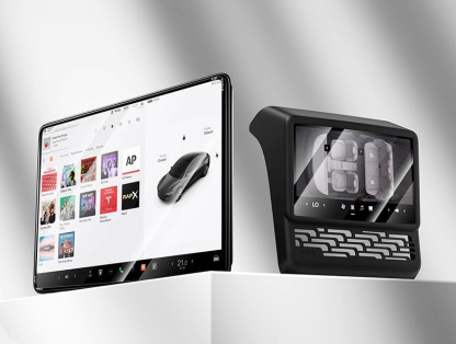 Teslula 2-in-1 Screen Protector for Tesla Model 3/Y - Anti-Glass & Anti-Scratch