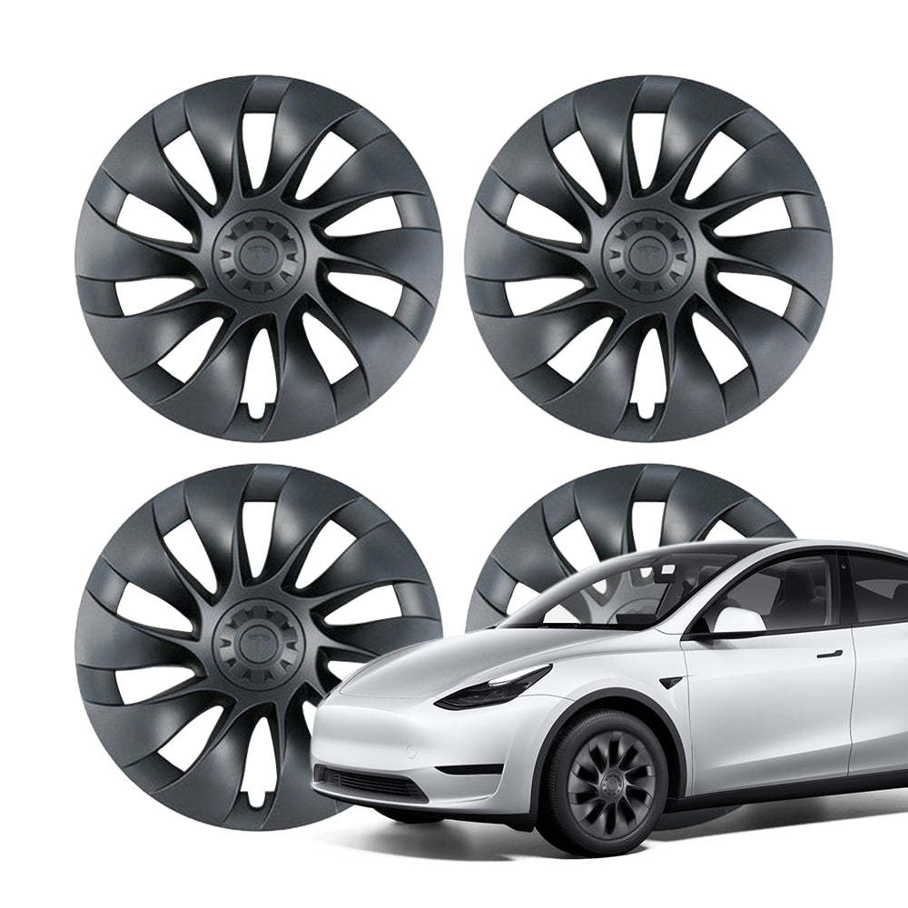Teslula 19″ 20″ Uberturbine/Gemini Wheel Covers for Tesla Model Y