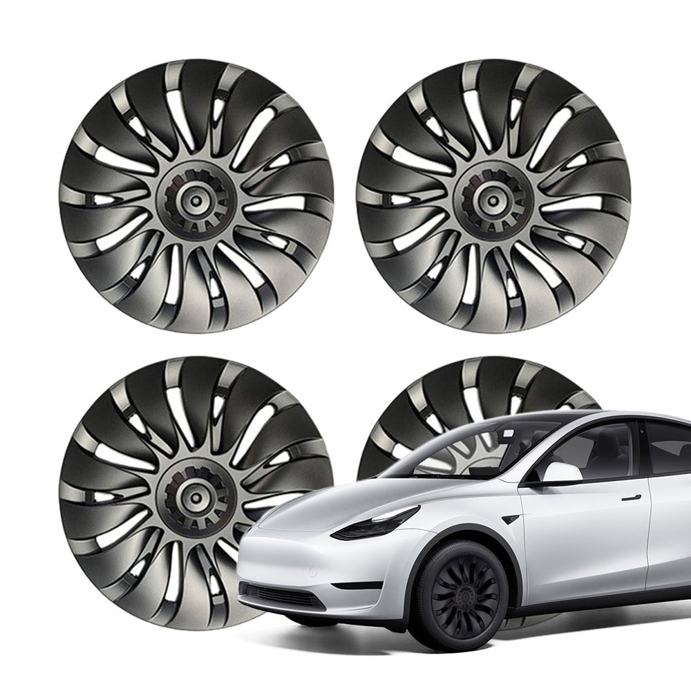 Teslula 19″ 20″ Uberturbine/Gemini Wheel Covers for Tesla Model Y