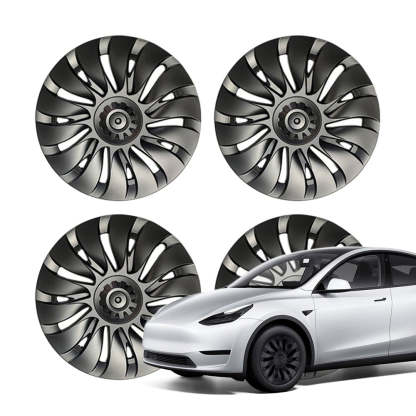 Teslula 19″ 20″ Uberturbine/Gemini Wheel Covers for Tesla Model Y