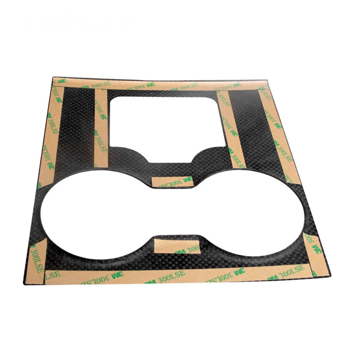 Teslula Real Carbon Console Wrap for Tesla Model 3/Y-Fingerprint Proof