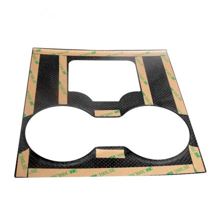 Teslula Real Carbon Console Wrap for Tesla Model 3/Y-Fingerprint Proof