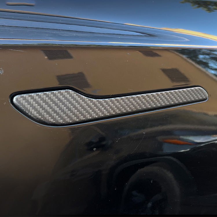 Teslula Carbon Door Handle Covers for Tesla Model 3/Y-Carbon Fiber Exterior Mods