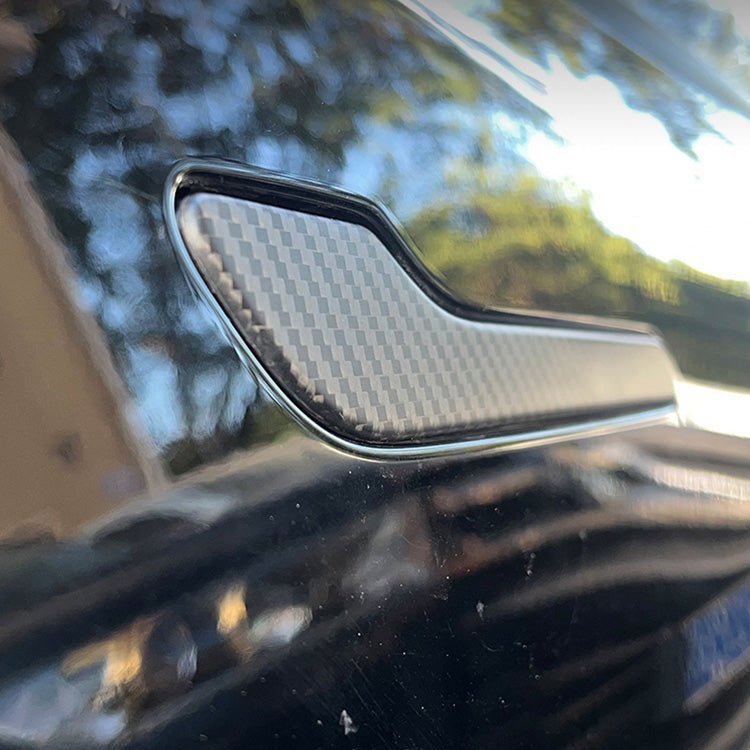 Teslula Carbon Door Handle Covers for Tesla Model 3/Y-Carbon Fiber Exterior Mods