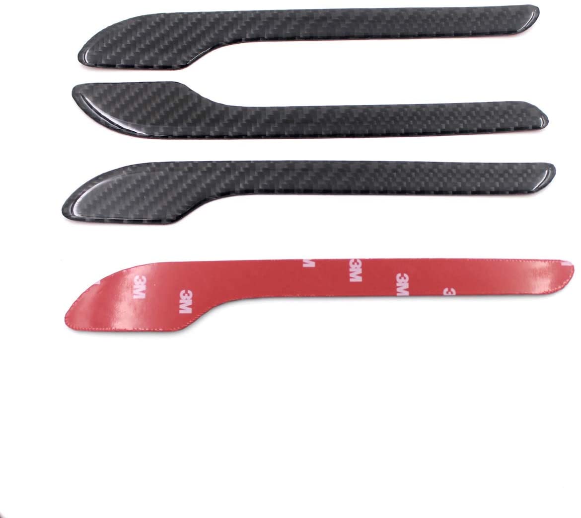 Teslula Carbon Door Handle Covers for Tesla Model 3/Y-Carbon Fiber Exterior Mods