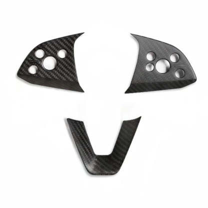 Teslula Carbon Steering Trim for Tesla Model 3 Highland 2024+