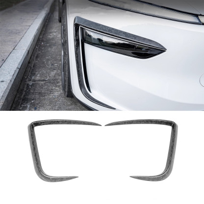 Teslula Carbon Fog Light Trim for Tesla Model 3/Y - Carbon Fiber Mods