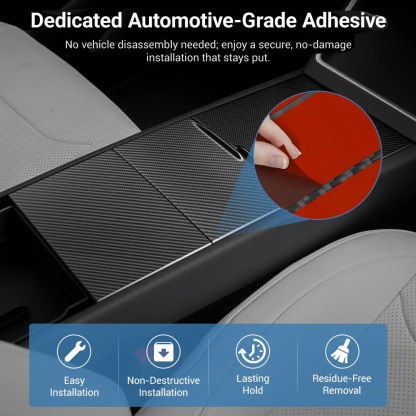 Teslula Carbon Center Panel for Model 3 Highland & Model Y Juniper