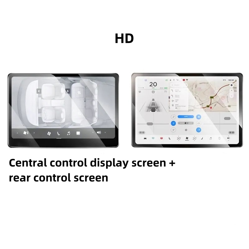 Teslula Anti-Glare Screen Protector for Tesla Model3/Y-Tempered Glass