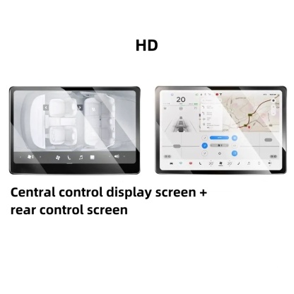 Teslula Anti-Glare Screen Protector for Tesla Model3/Y-Tempered Glass