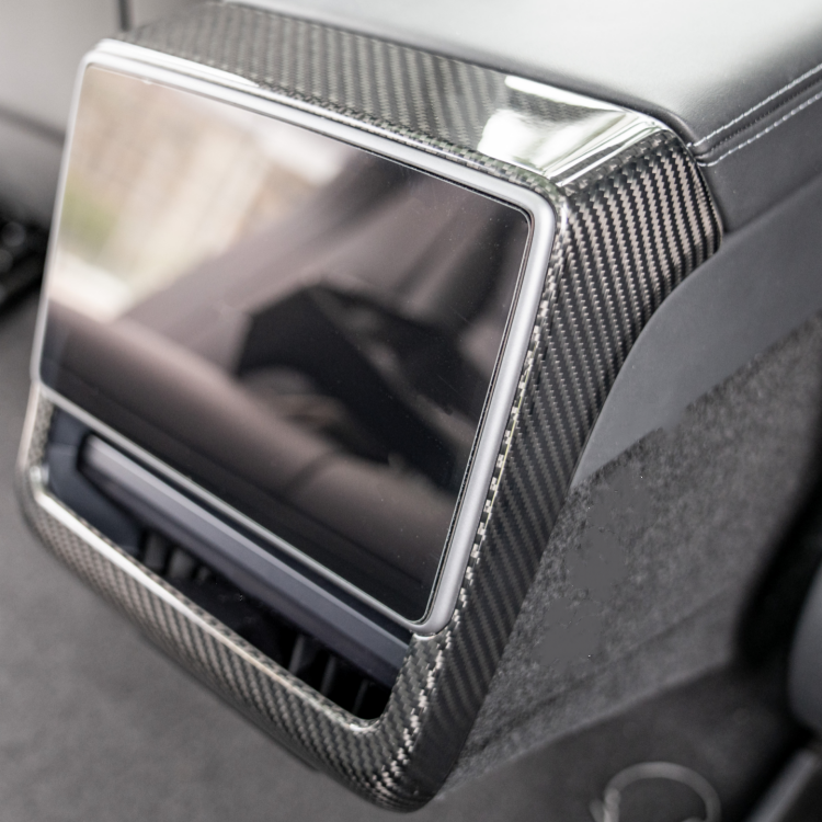 Teslula Carbon Rear Vent Covers for Model 3/Y - Carbon Fiber Mods