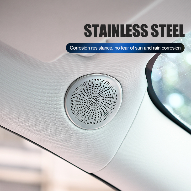 Teslula | Tesla Model 3 Speaker Covers | Audio Grilles & Decorative Pads