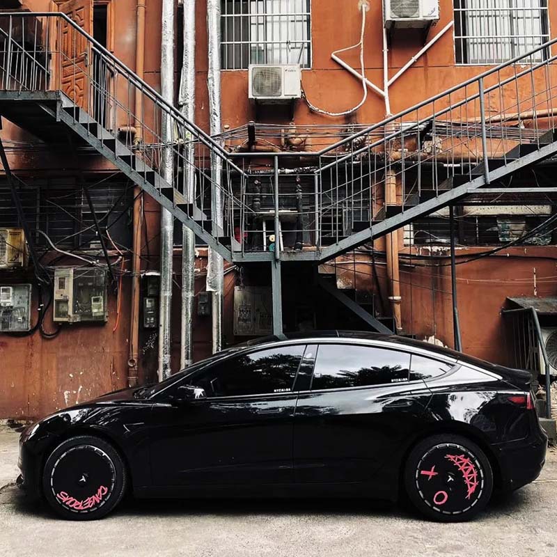 Teslula Wheel Covers for Tesla Model 3/Y - Snap-On Protectors