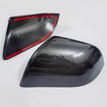 Teslula Carbon Mirror Caps for Tesla Model 3/Y - Carbon Fiber Exterior Mods