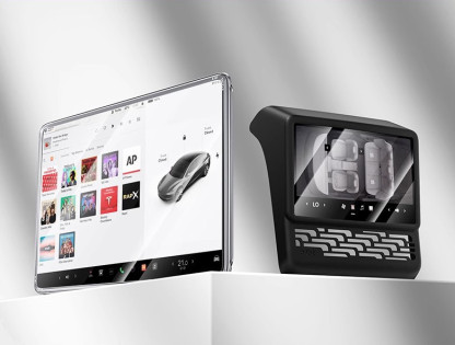 Teslula 2-in-1 Screen Protector for Tesla Model 3/Y - Anti-Glass & Anti-Scratch