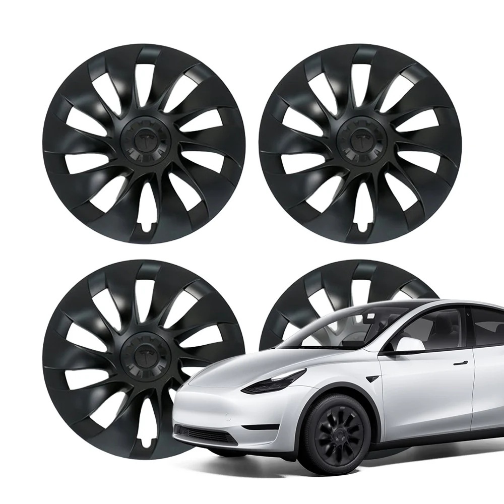Teslula 19″ 20″ Uberturbine/Gemini Wheel Covers for Tesla Model Y