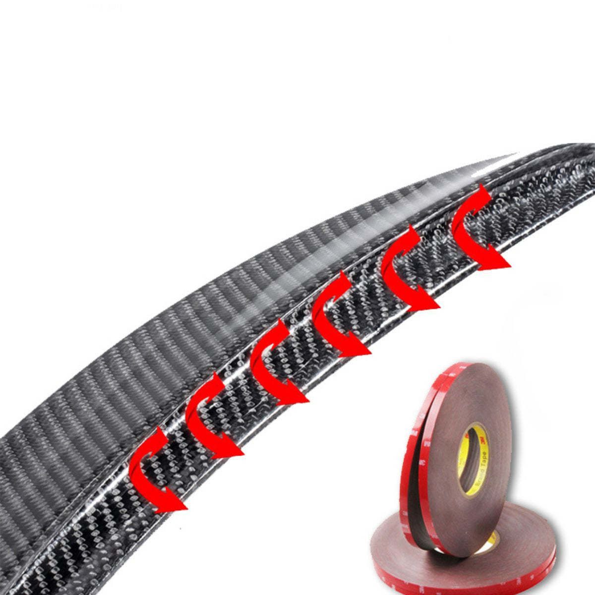 Teslula Dry Carbon Spoiler for Tesla Model Y/3 -Dry Carbon Fiber Exterior Mods