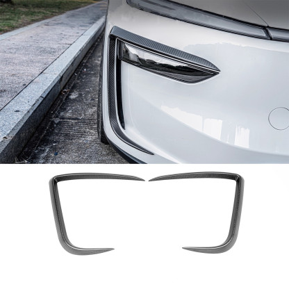 Teslula Carbon Fog Light Trim for Tesla Model 3/Y - Carbon Fiber Mods