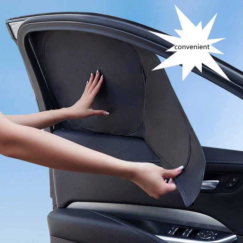 Teslula 8-Piece Sun Shade Set for Tesla Model Y-Full Coverage Privacy