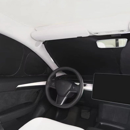 Teslula 8-Piece Sun Shade Set for Tesla Model Y-Full Coverage Privacy