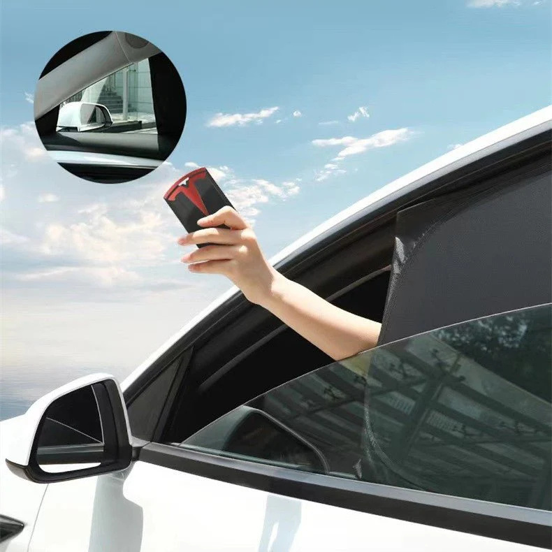 Teslula 8-Piece Sun Shade Set for Tesla Model Y-Full Coverage Privacy