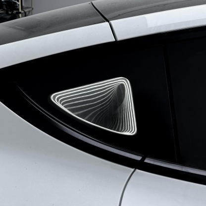 Teslula | Triangle Window Ambient Light for Tesla Model Y & New Model 3