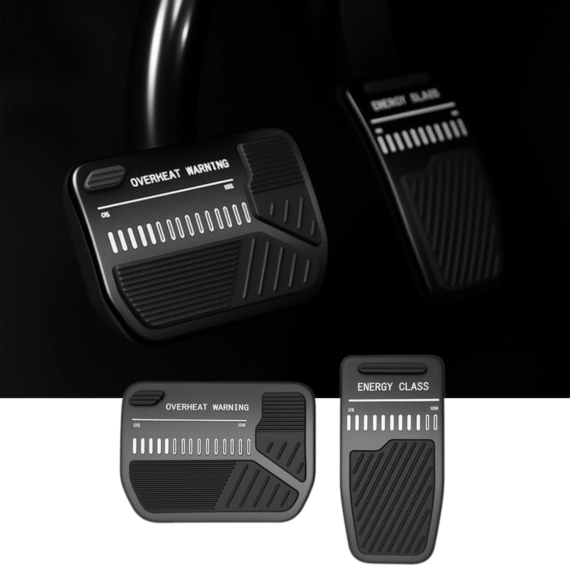 Teslula Anti-Slip Accelerator Brake Pedal Cover for Model 3 / Model Y