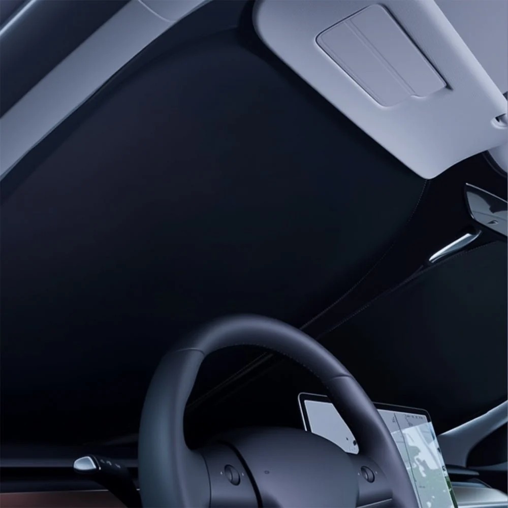 Teslula Front Windshield Sunshade for Tesla Model 3 / Model Y