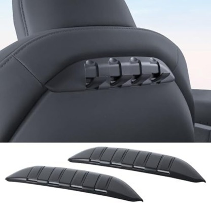 Tesla Model 3/Y Foldable Seat Hooks | 4-in-1 Bag Holder & Organizer