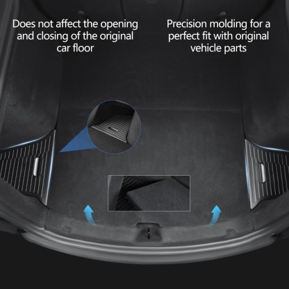 Tesla Model Y Juniper Trunk Storage Boxes | 6-Piece TPE Organizer Set