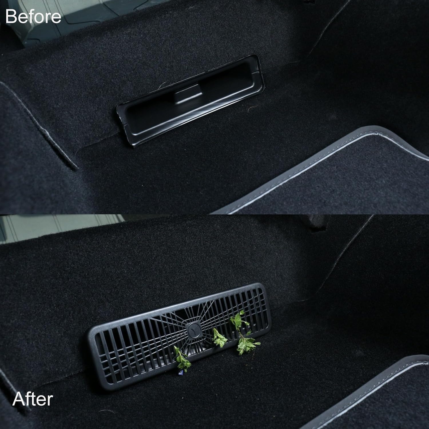 Teslula Under Seat Air Vents for Model Y Juniper (2PCS)