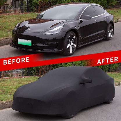 Teslula Indoor Car Cover for Tesla Model 3, Y, X, S | All-Weather Protection