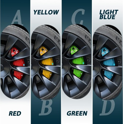 Teslula Big Brake Caliper Covers for Tesla Model Y 2017-2025 - 19"/20"