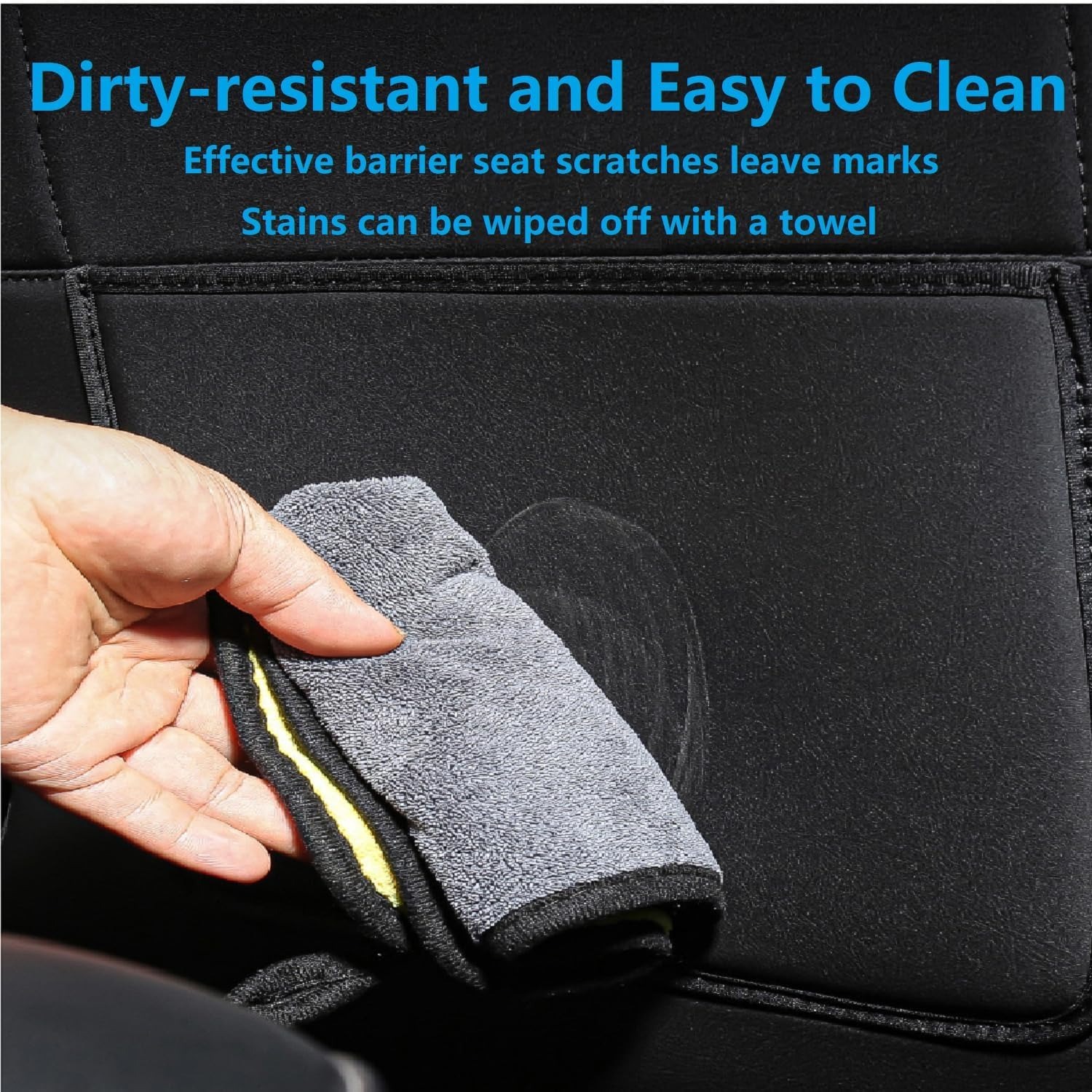 Tesla Seat Back Protectors - Waterproof Kick Mats for Model Y/X/S/3