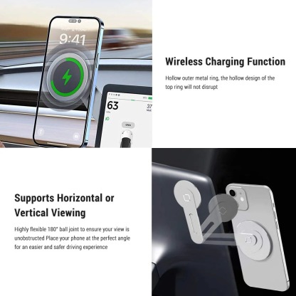 Teslula | Wireless Magsafe Mount for Tesla Model 3/Y/S/X/Cybertruck
