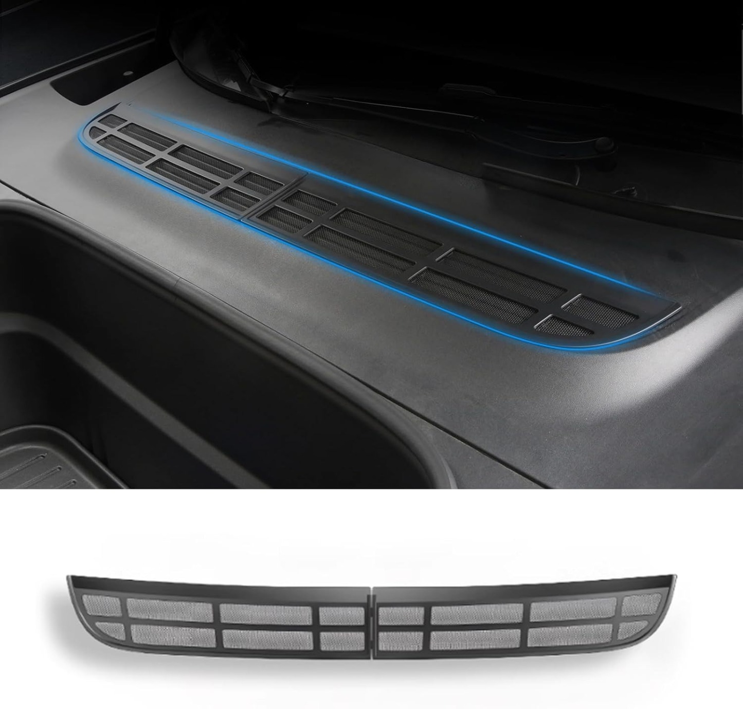 Teslula Air Intake Covers for Model Y Juniper - Debris Protection Set