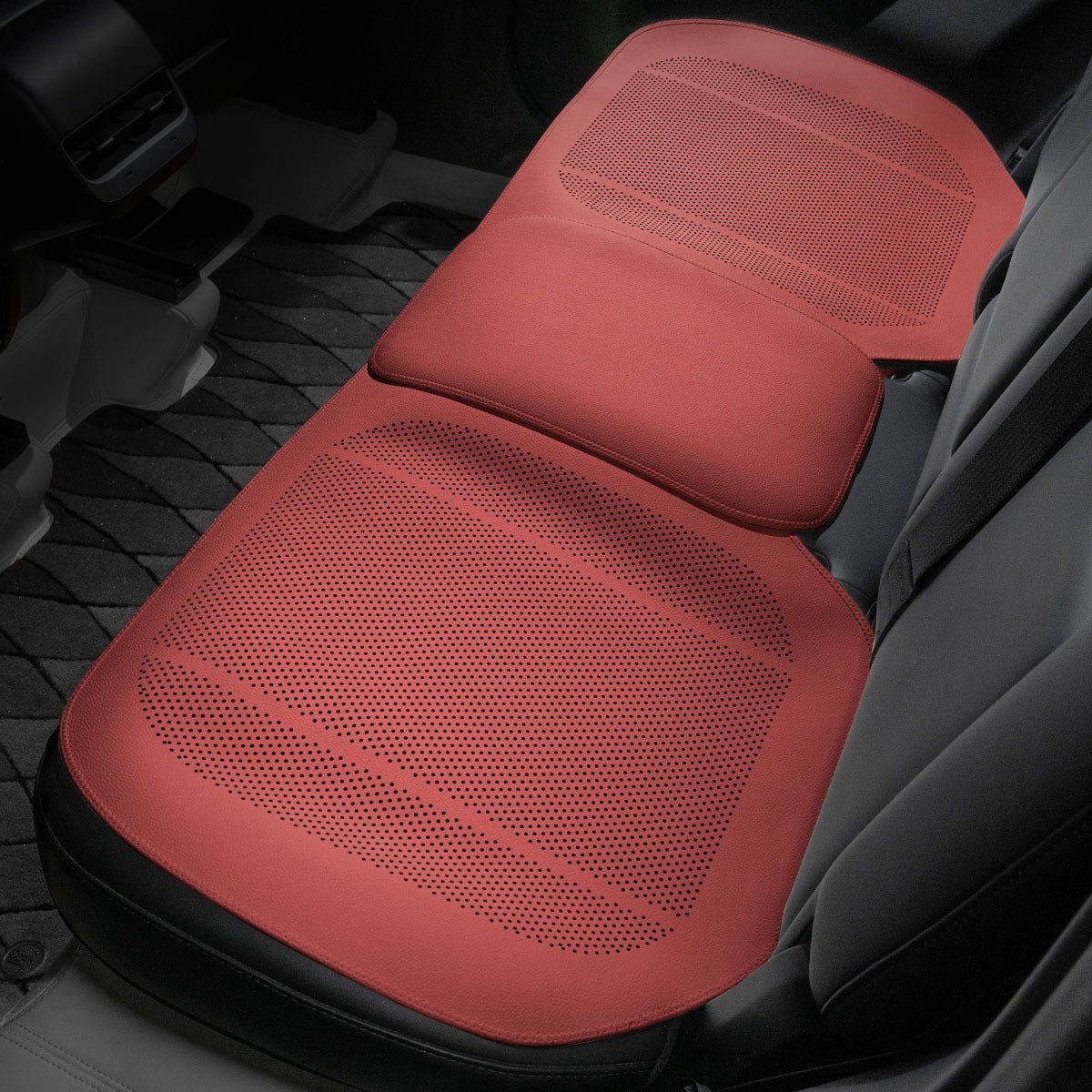 Teslula All-Wheather Leather Car Seat Covers for Tesla Model 3/Y/S/X