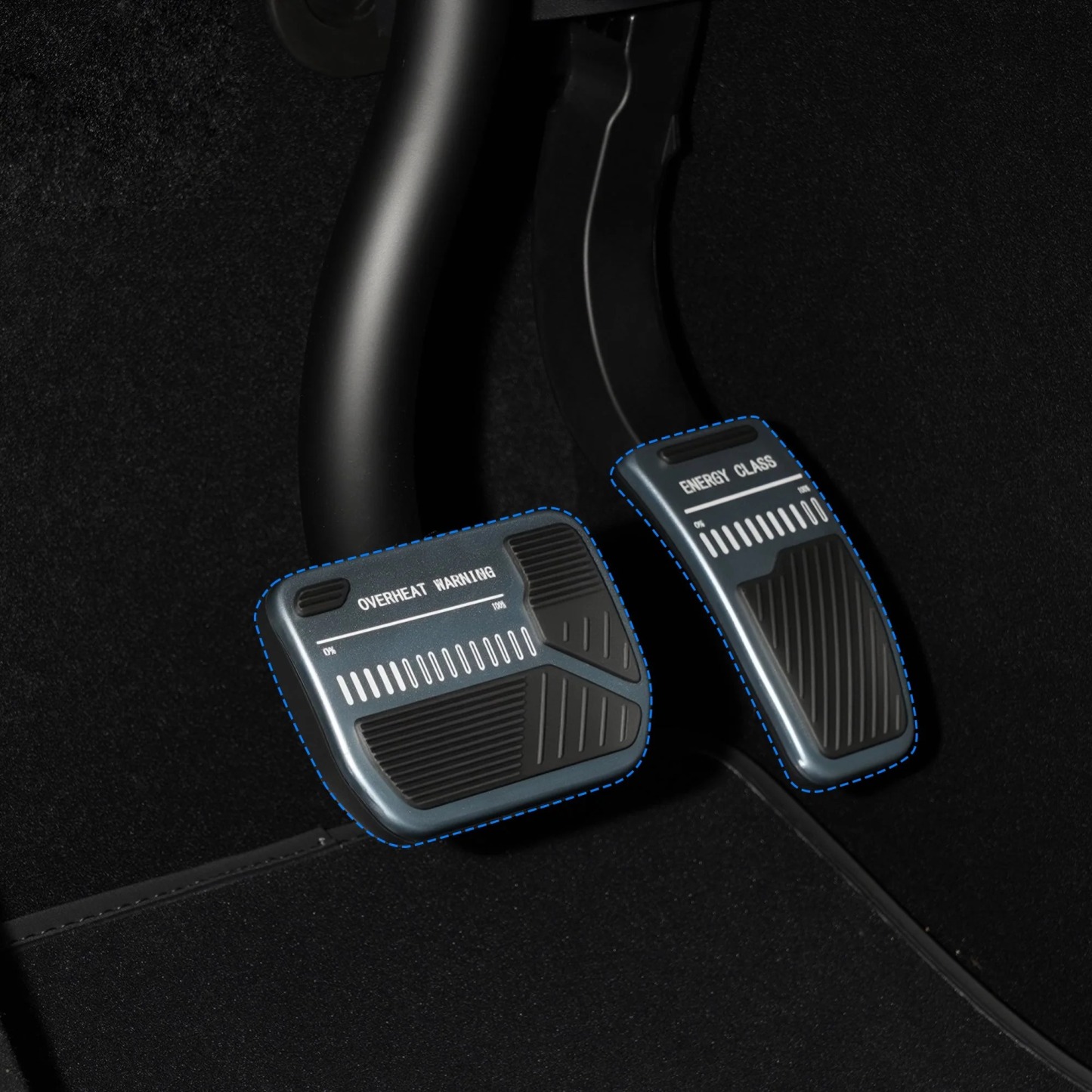 Teslula Anti-Slip Accelerator Brake Pedal Cover for Model 3 / Model Y