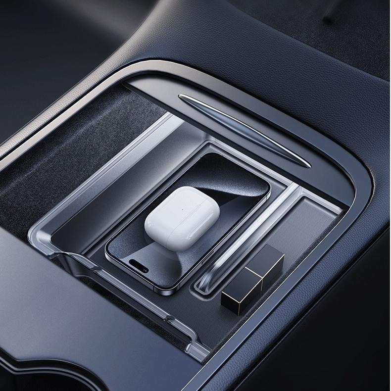 Tesla Model 3 Highland & Model Y Juniper Center Console Organizer Tray